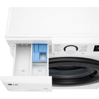 Lave linge séchant hublot LG F964R35WRS - 9/6 kg - 1400 tr/min - Classe D - Moteur direct drive - Connecté