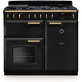 Piano de cuisson gaz FALCON NGC TAB GAZ 100 CM CHARBON LAITON ANTIQU