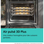 Four encastrable SIEMENS HB278GEB7F - Pyrolyse - Chaleur pulsée - Porte froide - Rails télescopiques - Série 6