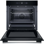 Four encastrable fonction vapeur WHIRLPOOL WOI5S8PM1SXAF - Pyrolyse - Chaleur tournante - Vapeur - Porte froide - Rails télescopiques