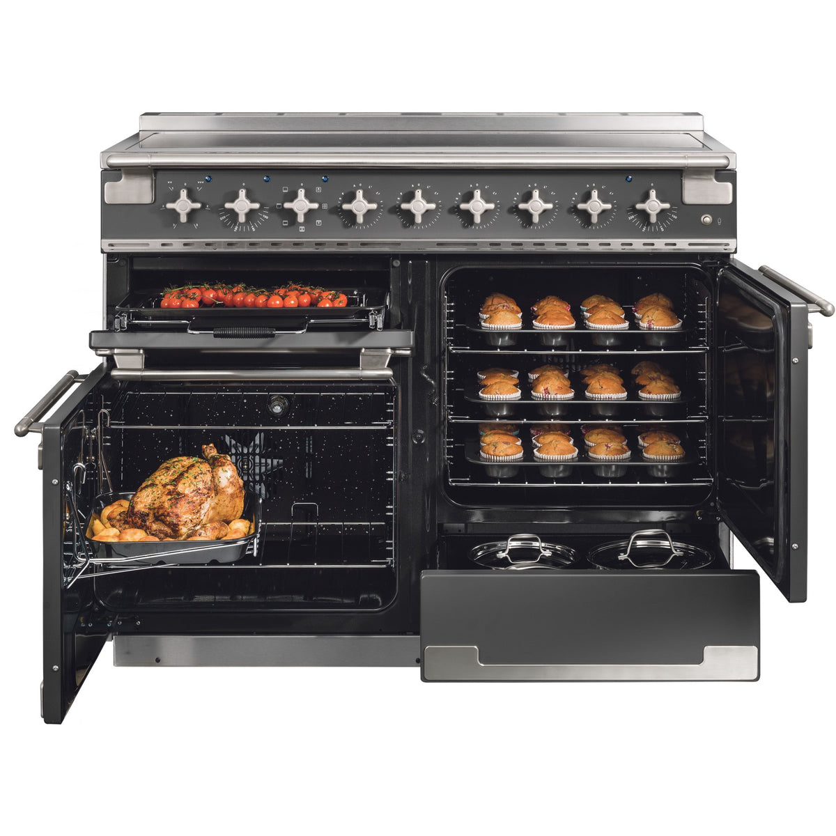 Piano de cuisson induction FALCON ELISE110 INDUC GRIS ARDOISE