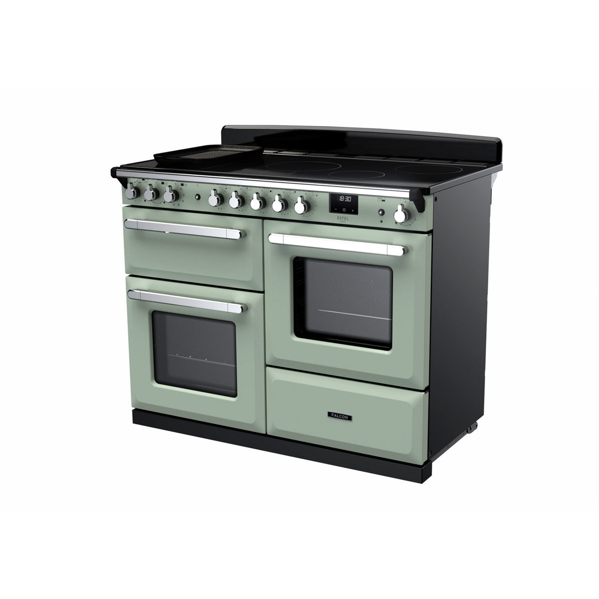 Piano de cuisson induction FALCON ESTEL DELUXE OCTAB IND 110 CM VERT PASTE