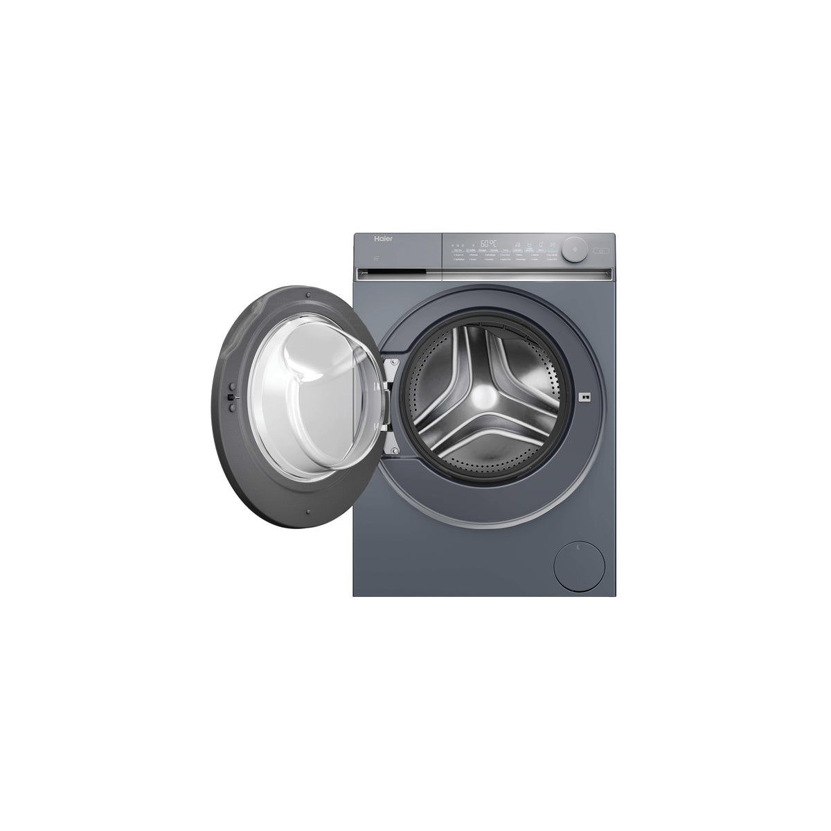 Lave linge hublot HAIER HW100-B14367GUFR - 10 kg - 1400 tr/min - Classe A - Moteur induction direct drive - Connecté wifi