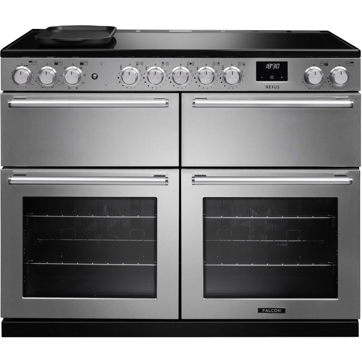 Piano de cuisson induction FALCON NEXUS NGC BC TAB IND 110 CM INOX CHROME