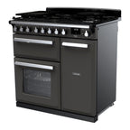 Piano de cuisson gaz FALCON ESTEL DELUXE TAB GAZ 90 CM ARDOISE CHROM