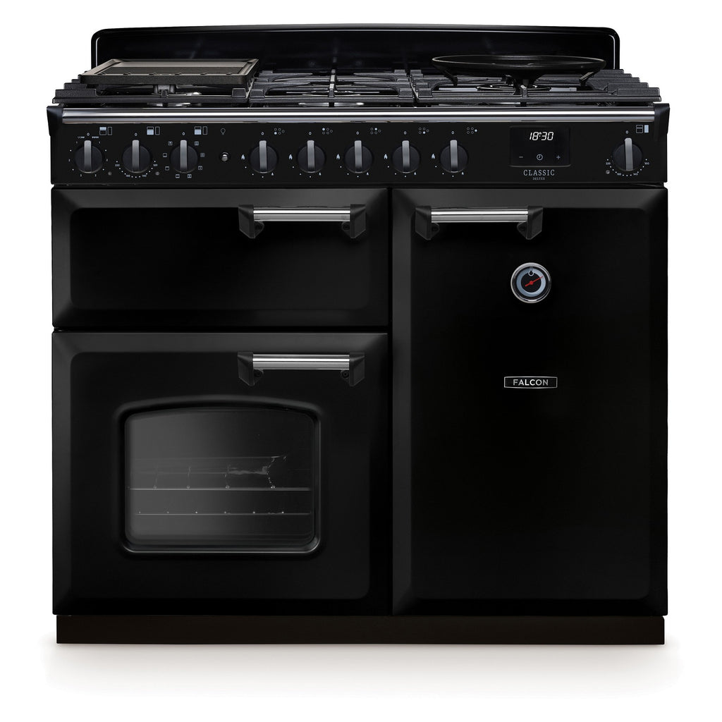 Piano de cuisson gaz FALCON NGC TAB GAZ 100 CM NOIR CHROME