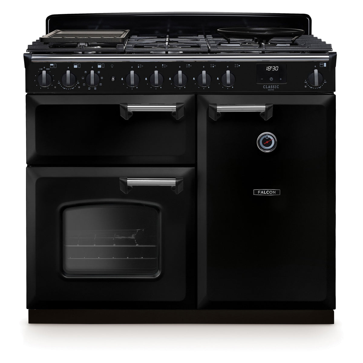 Piano de cuisson gaz FALCON NGC TAB GAZ 100 CM NOIR CHROME