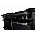 Piano de cuisson gaz FALCON ESTEL DELUXE TAB GAZ 100 CM NOIR BRILLAN