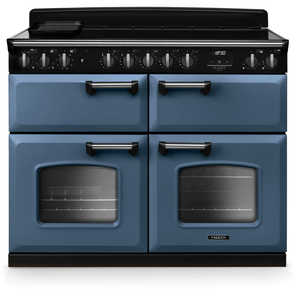 Piano de cuisson induction FALCON NGC TAB IND 110 CM ROCHE BLEUE CHROME