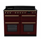 Piano de cuisson induction FALCON ESTEL DELUXE BCTAB IND 110 CM BORDEAUX L