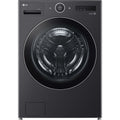 Lave linge hublot LG F20F12BST - 20 kg - 1000 tr/min - Classe A - Moteur direct drive - Wifi - Noir