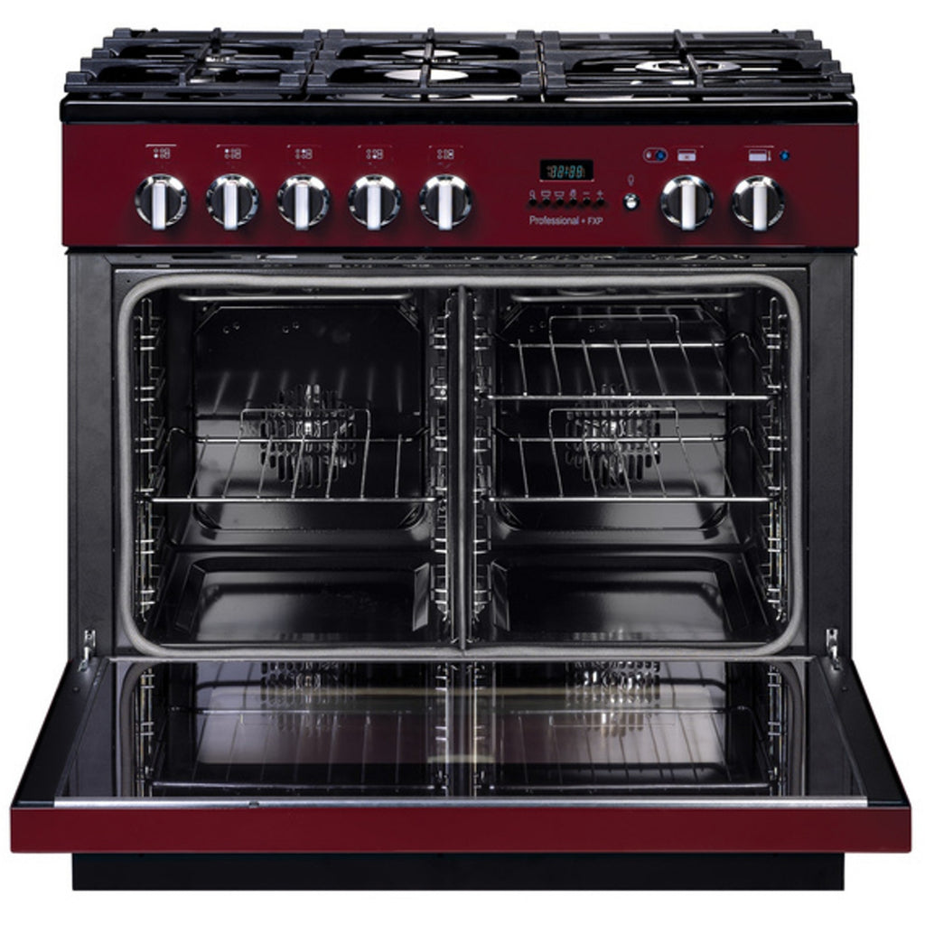 Piano de cuisson gaz FALCON PROFESSIONAL + FXP 90 DF ROUGE AIRELLE