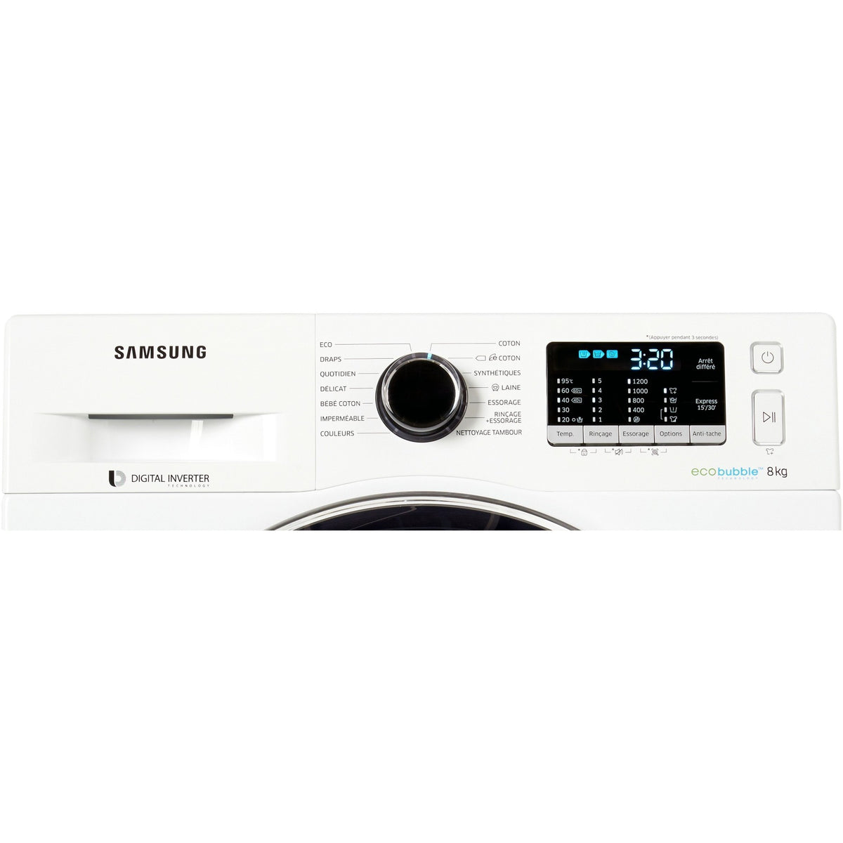 Lave linge hublot SAMSUNG WW10M86GNOA Reconditionné