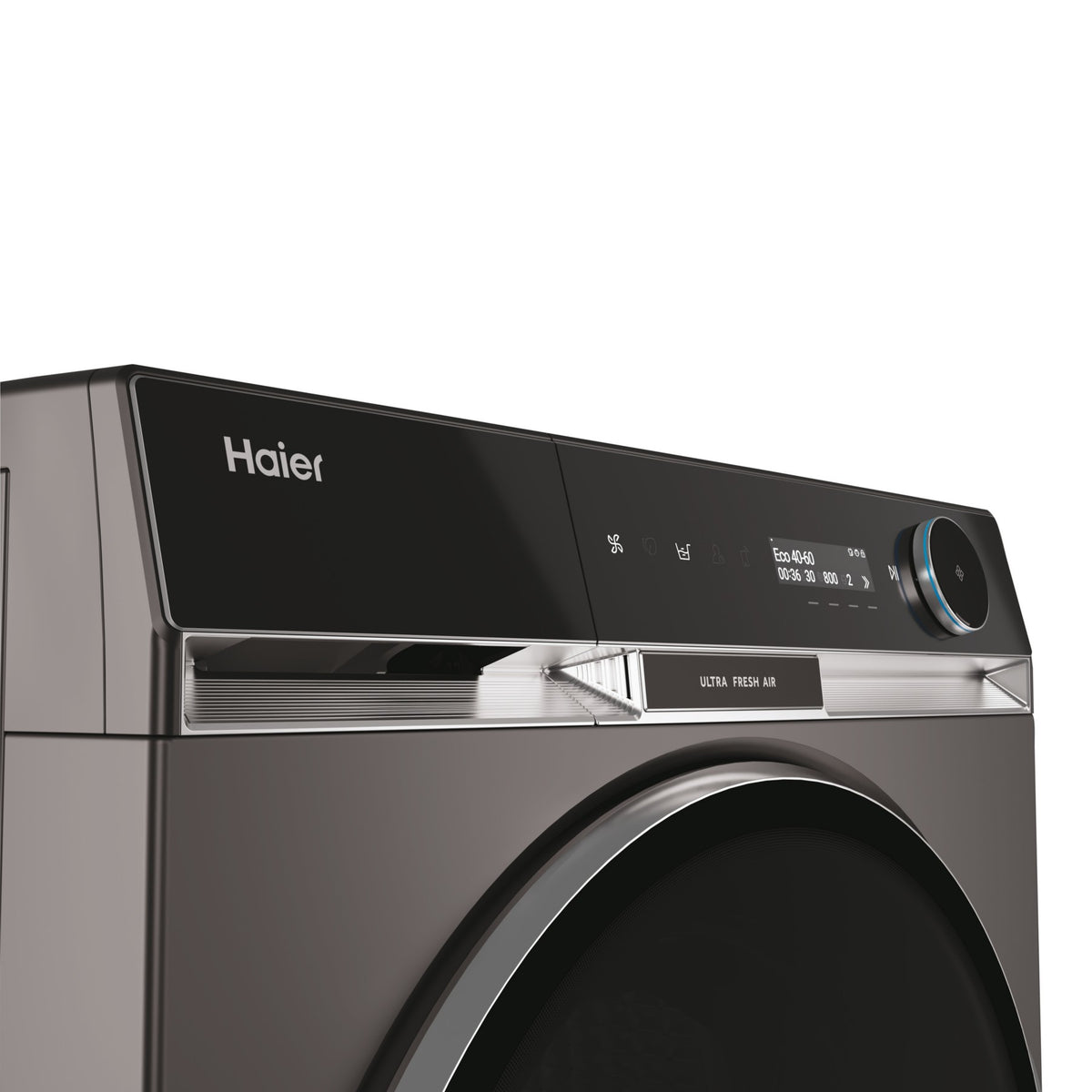 Lave linge hublot HAIER HW120-BD14397PGU1 - 12 kg - 1400 tr/min - Classe A - Moteur direct drive - Autodosage - Wifi
