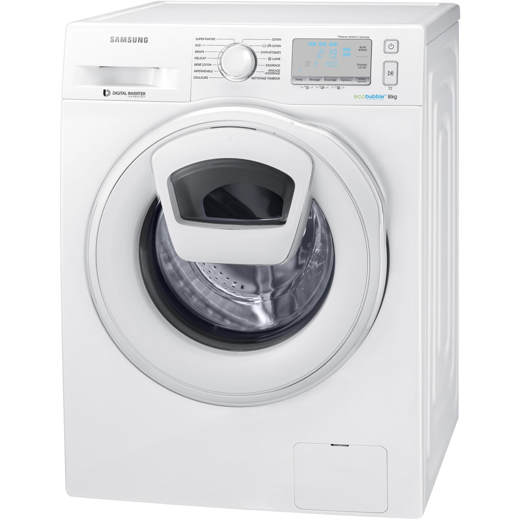 Lave linge hublot SAMSUNG ADDWASH WW 8EK6415 SW Reconditionné