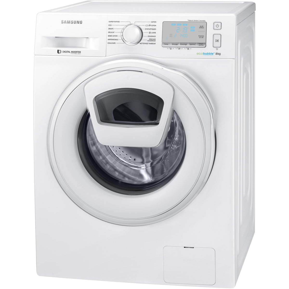 Lave linge hublot SAMSUNG ADDWASH WW 8EK6415 SW Reconditionné