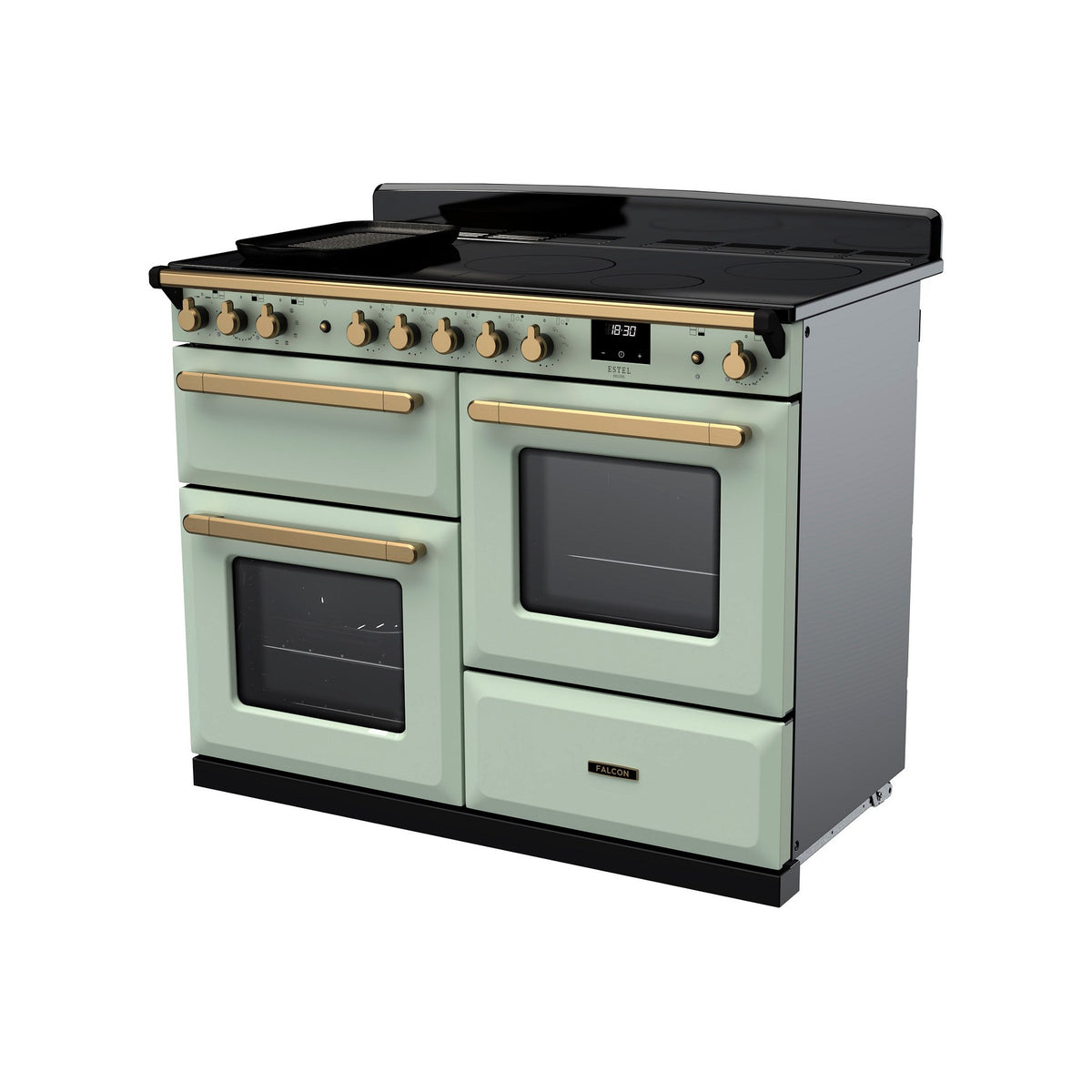 Piano de cuisson induction FALCON ESTEL DELUXE OCTAB IND 110 CM VERT PAST