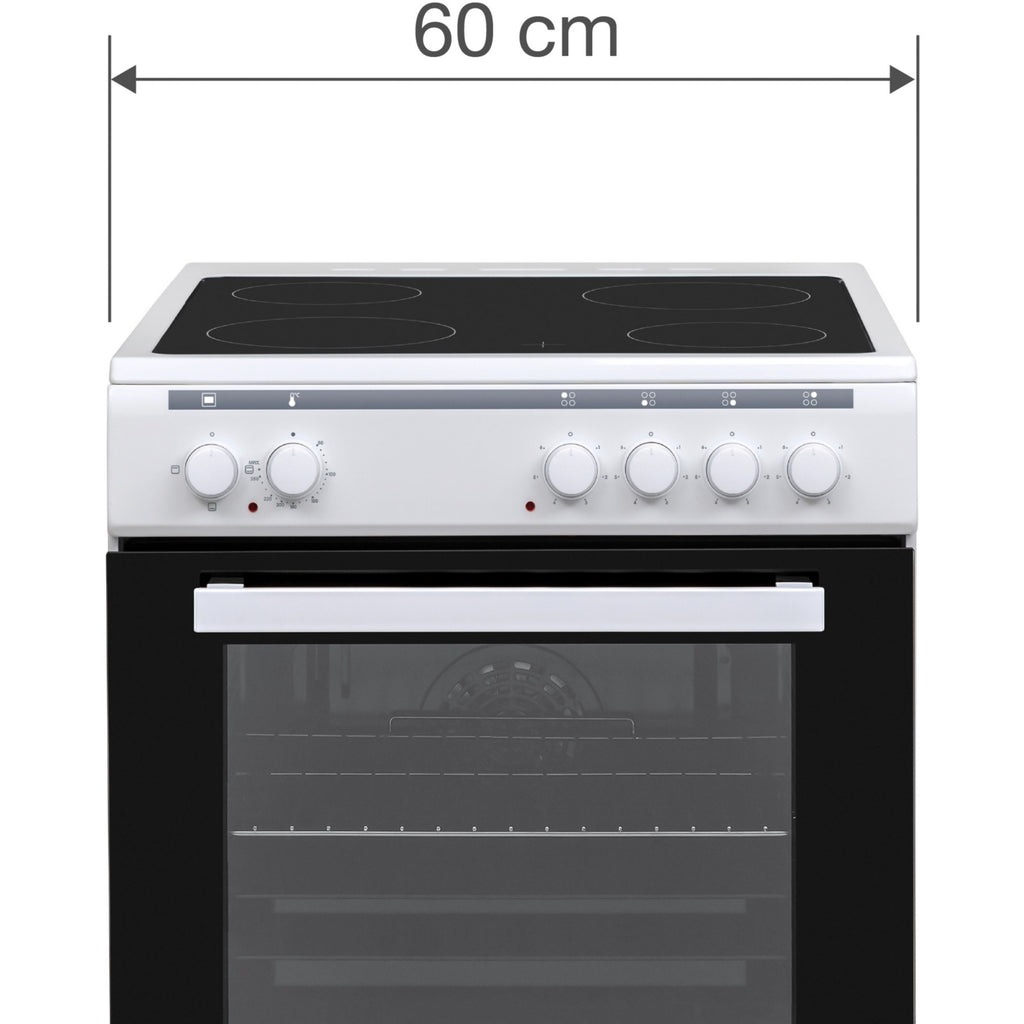 Cuisinière vitrocéramique ESSENTIELB ECVC6060b7