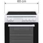 Cuisinière vitrocéramique ESSENTIELB ECVC6060b7