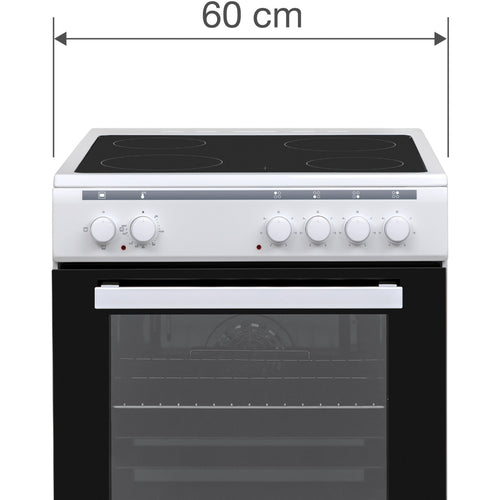 Cuisinière vitrocéramique ESSENTIELB ECVC6060b7