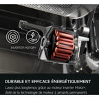 Lave linge hublot AEG LFE6ED844B - 8 kg - 1400 tr/min - Classe A - Moteur induction