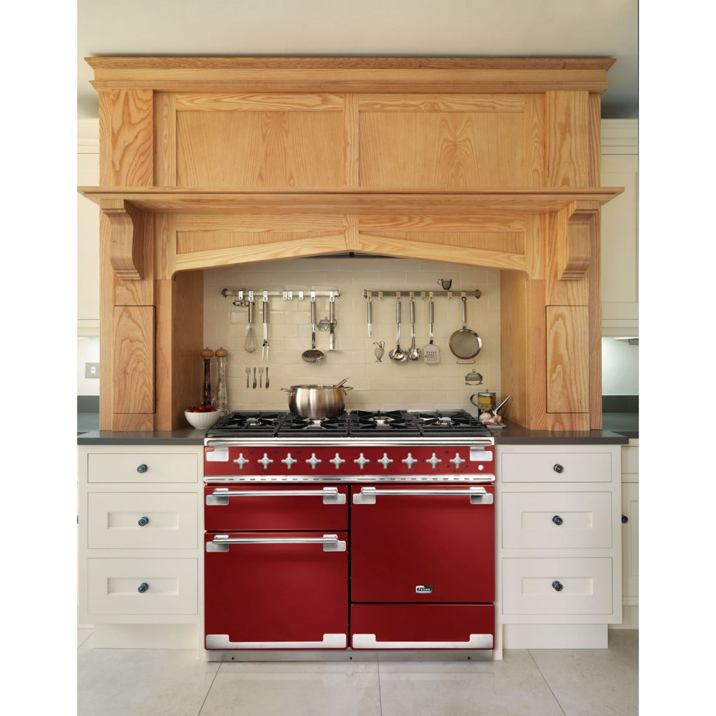 Piano de cuisson gaz FALCON ELISE110 MIXT ROUGE CERISE