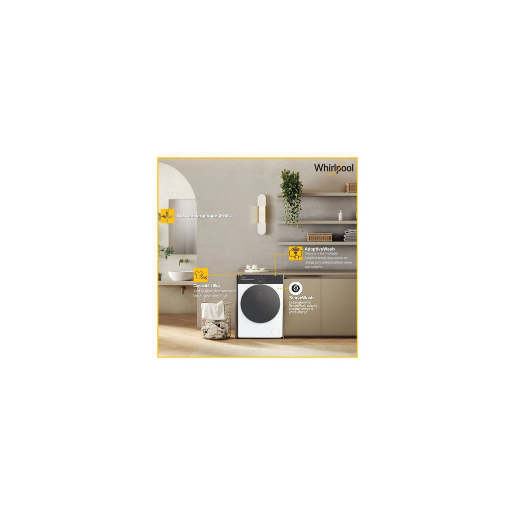 Lave linge hublot WHIRLPOOL 8012385