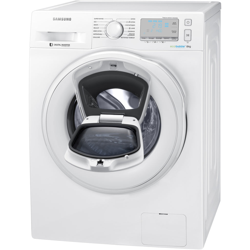 Lave linge hublot SAMSUNG ADDWASH WW 8EK6415 SW Reconditionné