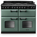 Piano de cuisson mixte FALCON NGC TAB MIX 110 CM VERT MINERAL CHROME