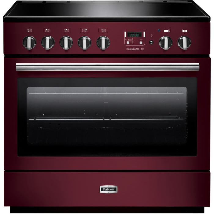 Piano de cuisson induction FALCON PROFESSIONAL + FX 90 INDUC ROUGE AIRELLE