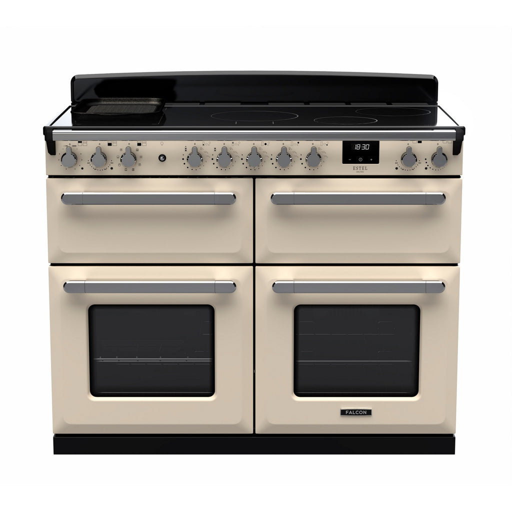 Piano de cuisson induction FALCON ESTEL DELUXE BCTAB IND 110 CM CREME PAST