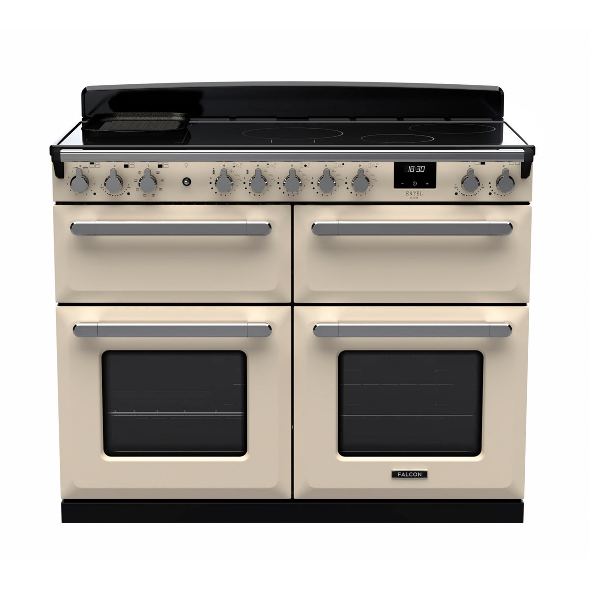 Piano de cuisson induction FALCON ESTEL DELUXE BCTAB IND 110 CM CREME PAST