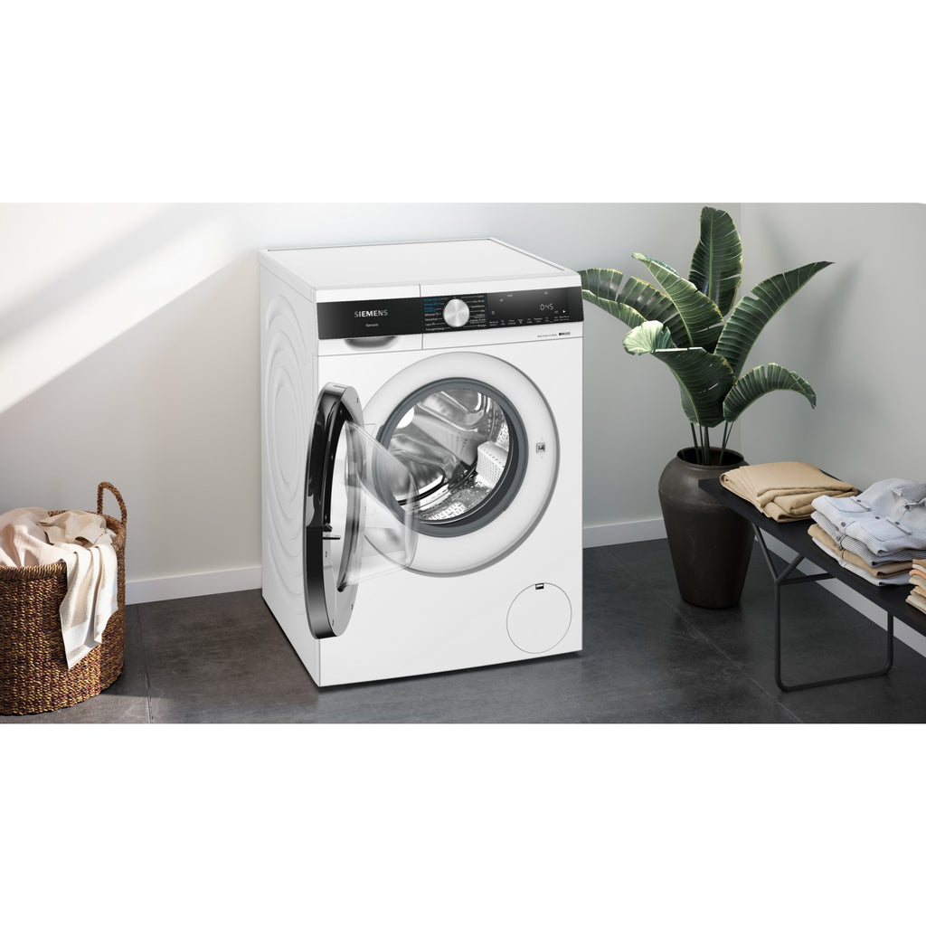Lave linge séchant hublot SIEMENS WN54G200FR - 10,5/6 kg - 1400 tr/min - Classe D - Moteur induction - iQ500