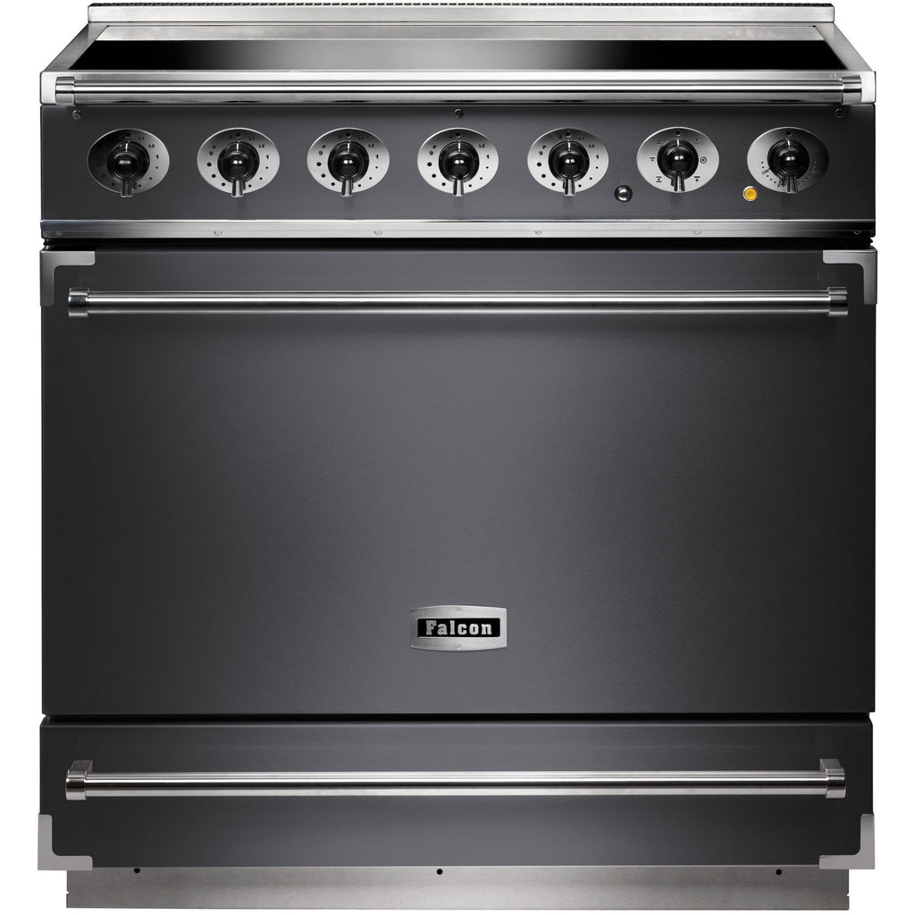 Piano de cuisson induction FALCON Semi Pro 900S 90 ARDOISE NICKEL BROSSÉ