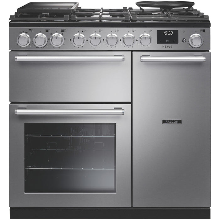 Piano de cuisson gaz FALCON NEXUS NGC TAB GAZ 90 CM INOX CHROME