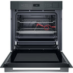Four encastrable fonction vapeur WHIRLPOOL WOI7A8FPT1SSGAF - Pyrolyse - Chaleur tournante - Combiné vapeur - Porte froide