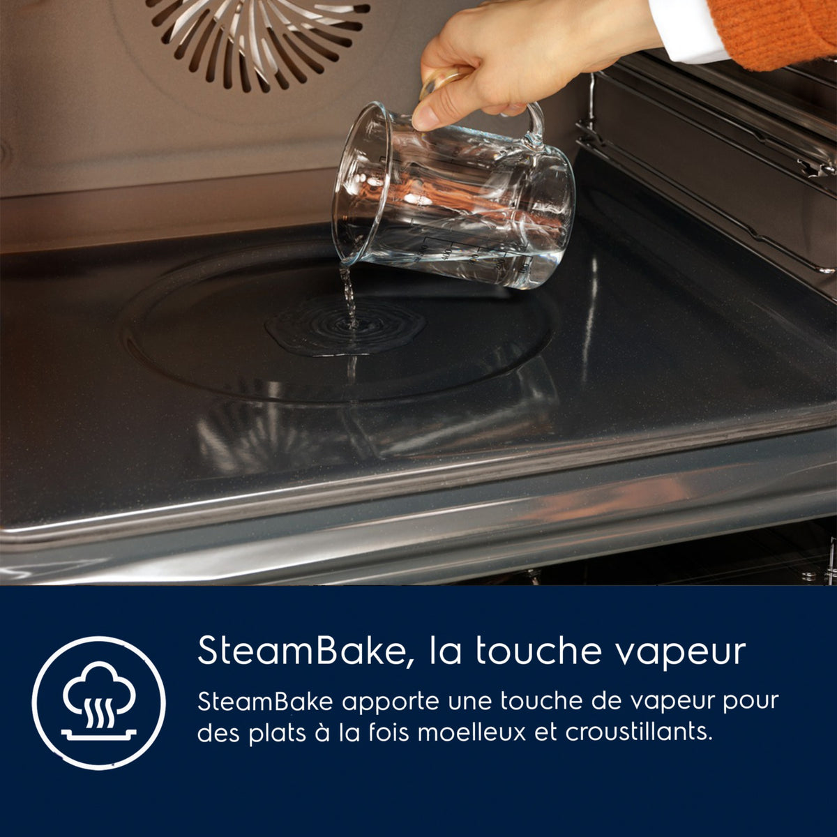 Four encastrable ELECTROLUX LODDP67WH2 - Pyrolyse - Chaleur pulsée - Ajout Vapeur SteamBake - Porte froide
