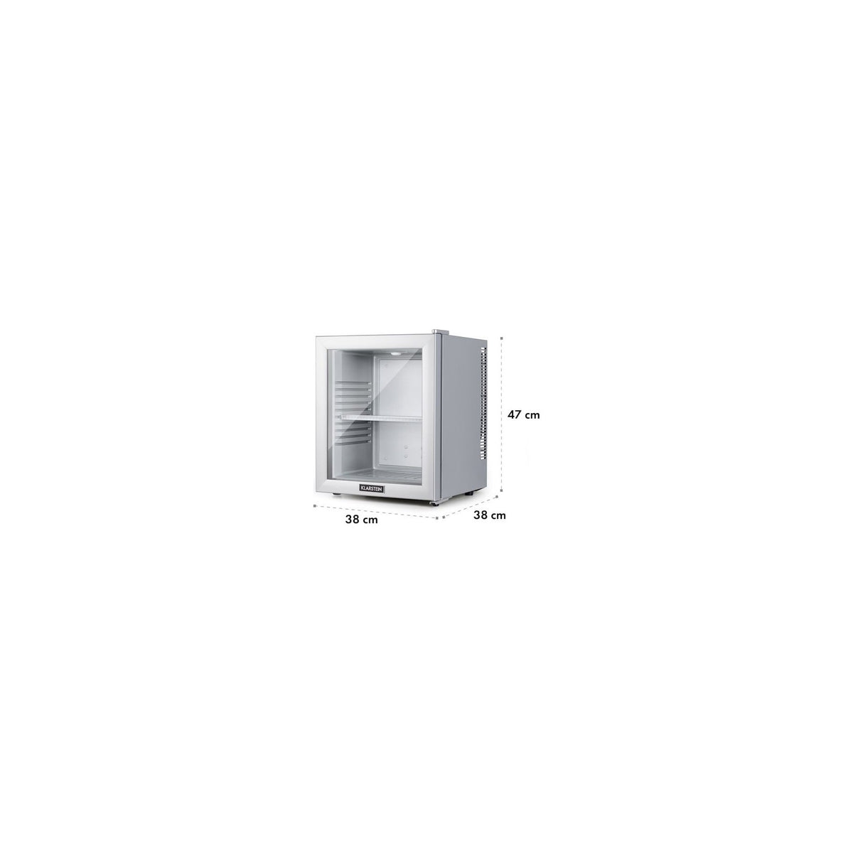 Mini réfrigérateur KLARSTEIN Brooklyn 42 - Argent