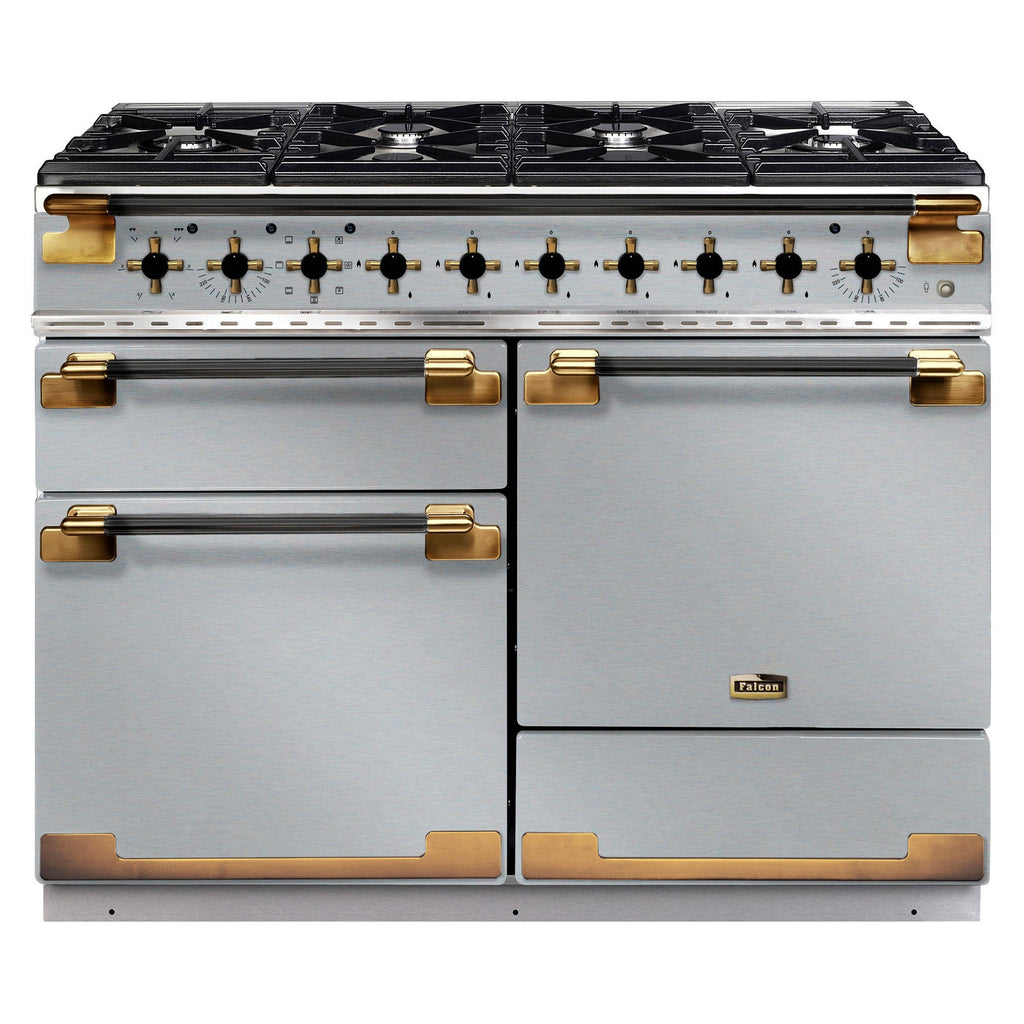 Piano de cuisson gaz FALCON ELISE LUXE TAB GAZ 110 CMINOX et NOIR LA