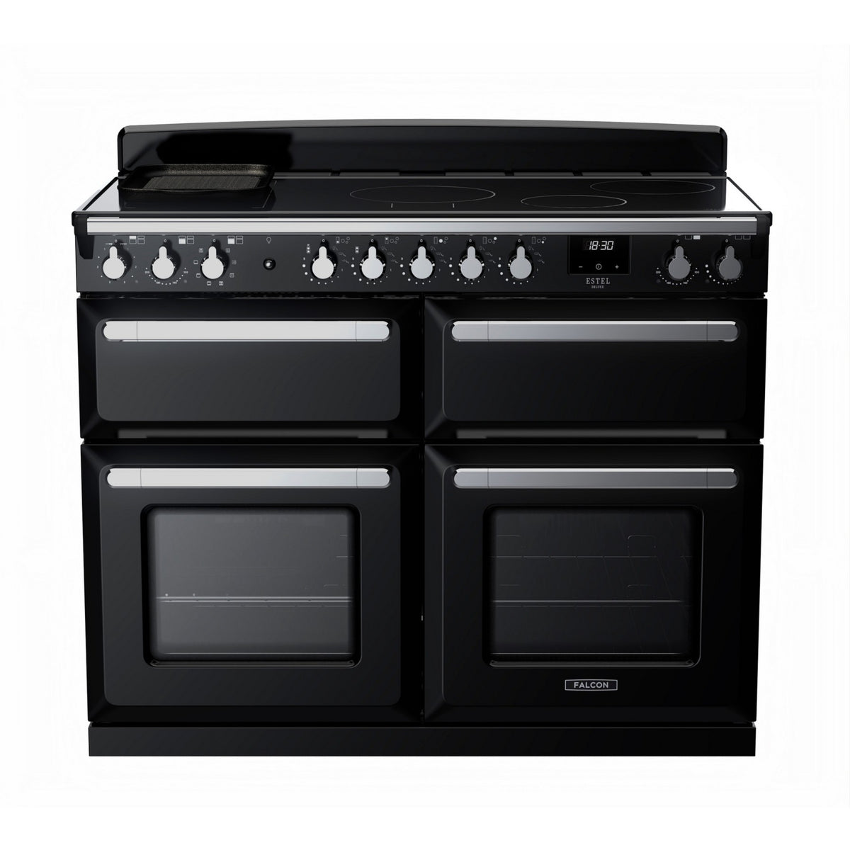 Piano de cuisson induction FALCON ESTEL DELUXE BCTAB IND 110 CM NOIR BRILL