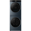 Lave linge séchant hublot HAIER CLC108-GNU1-S - 10/8 kg - 1400 tr/min - Classe A - Moteur direct drive - Connecté - Noir