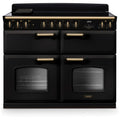 Piano de cuisson induction FALCON NGC TAB IND 110 CM CHARBON LAITON ANTIQU
