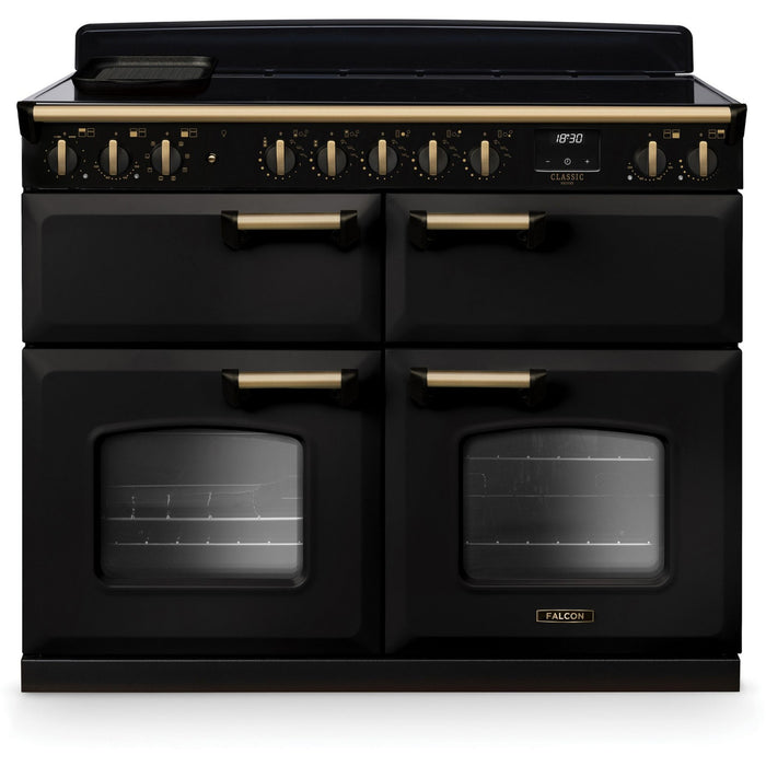 Piano de cuisson induction FALCON NGC TAB IND 110 CM CHARBON LAITON ANTIQU
