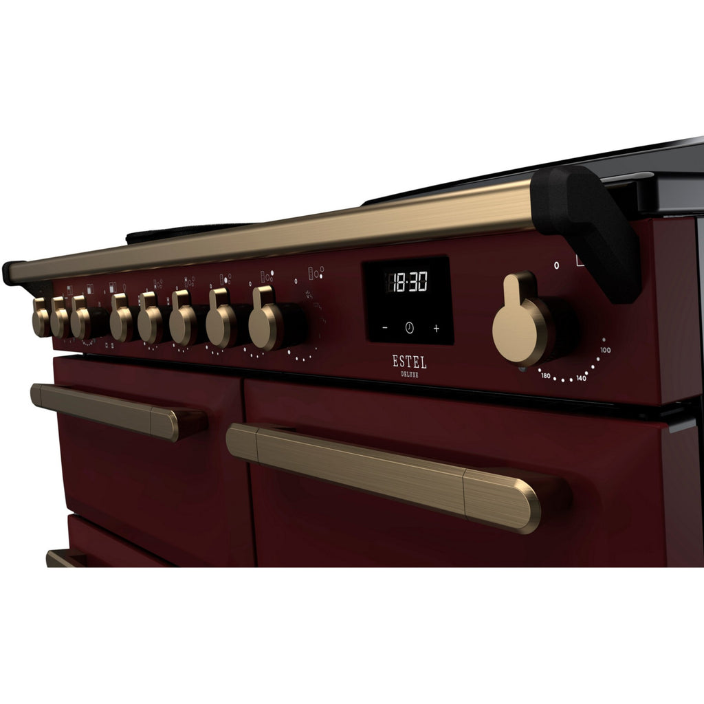 Piano de cuisson induction FALCON ESTEL DELUXE TAB IND 100 CM BORDEAUX LAI
