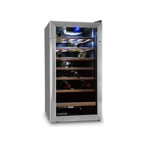 Cave à vin de service KLARSTEIN Vinamour 26 Uno 26 bouteilles 88L inox