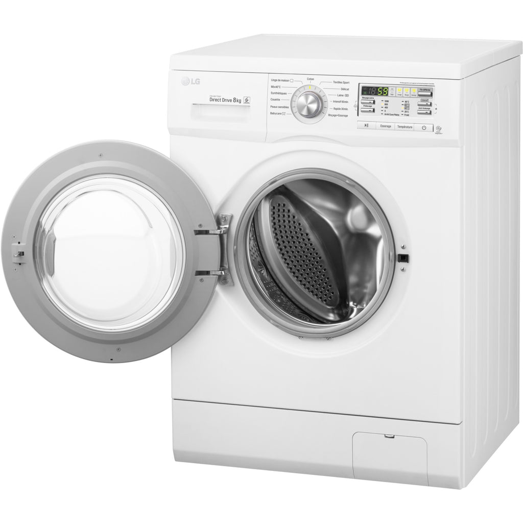 Lave linge hublot LG FH 496 TDAD Reconditionné