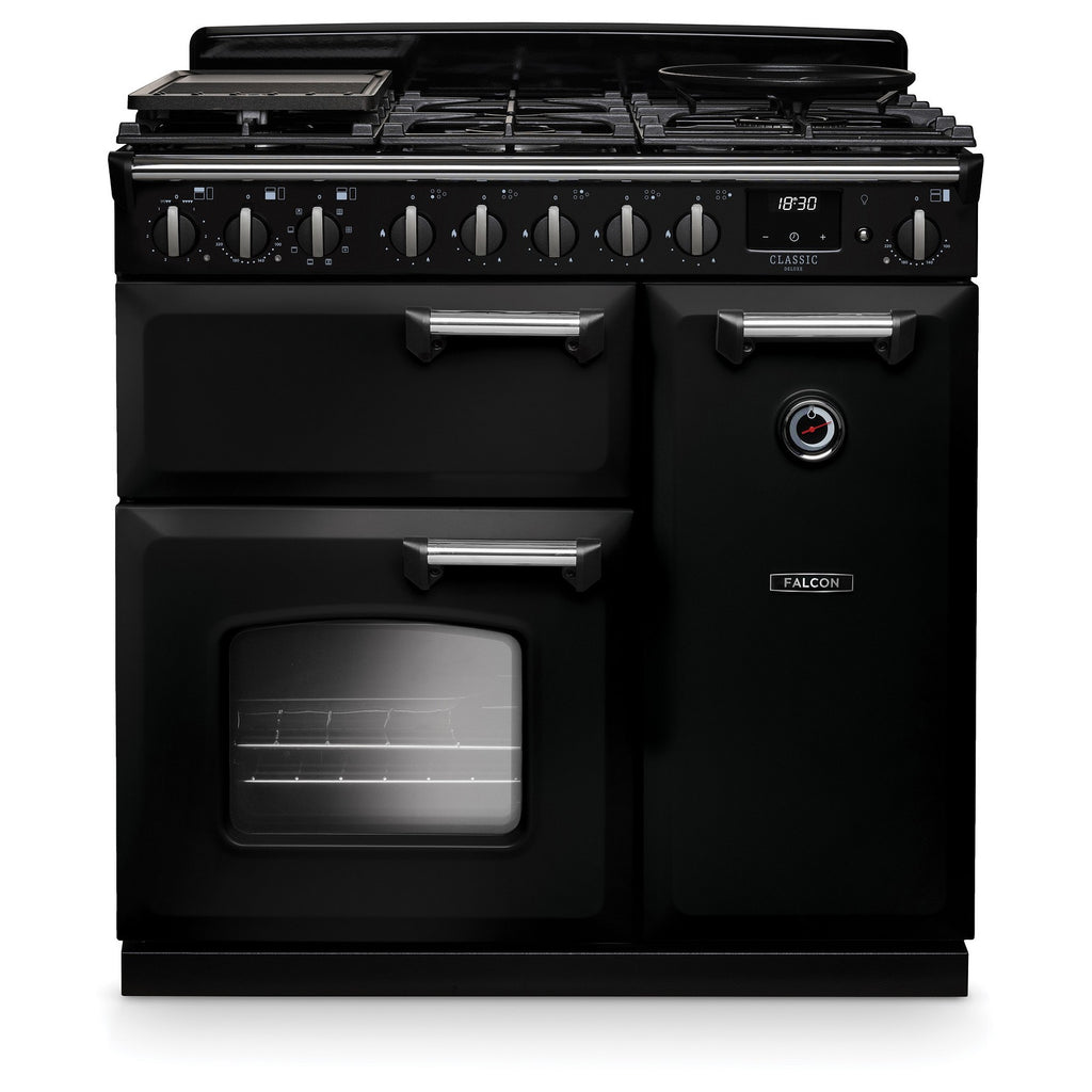 Piano de cuisson gaz FALCON NGC TAB GAZ 90 CM NOIR CHROME