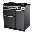 Piano de cuisson gaz FALCON EDGE DELUXE TAB GAZ 90 CM VERRE NOIR C
