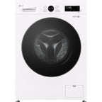 Lave linge hublot LG F94B16WHS - 9 kg - 1400 tr/min - Classe A - Moteur induction entraînement direct - Connecté