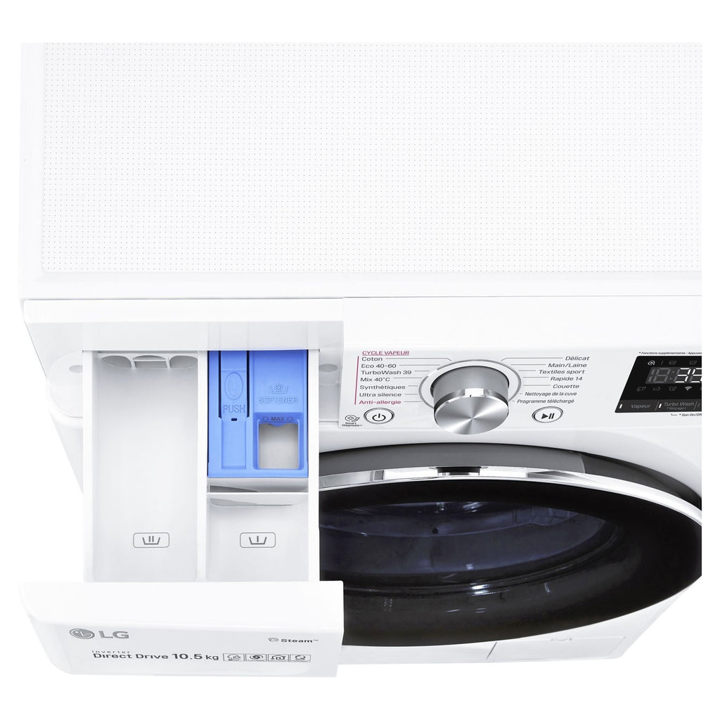 Lave linge hublot LG F14V71WHST Reconditionné